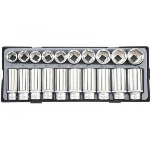 Набір головок 1/2" 6-гранних 20 пр. FORCE T4203 F
