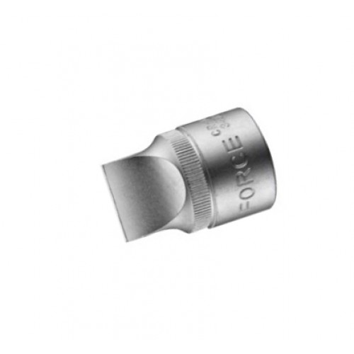 Головка-бита 1/2" шлицевая цельная 19 мм, L=38 мм FORCE 34319 F