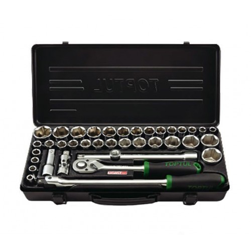 Набор инструмента 1/2" (дюйм+метр.) 38ед. TOPTUL GBB3819