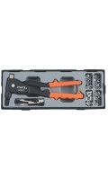 Заклепочник резьбовой в наборе M3 - M6 , 86 пр. FORCE 5861 F
