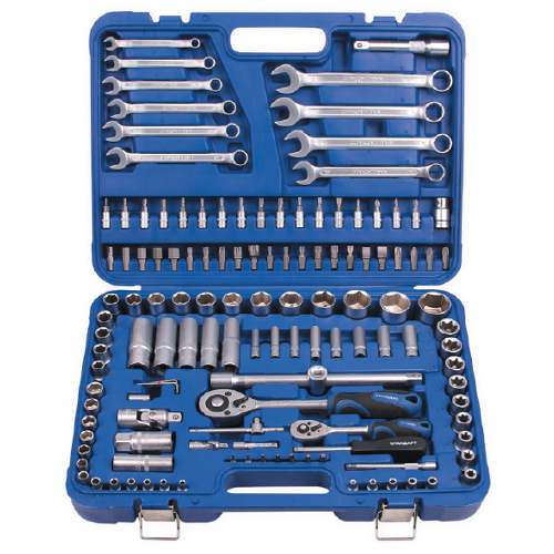 Набор инструмента комбинированный 1/4", 1/2", 130ед. СТАНДАРТ ST-0130