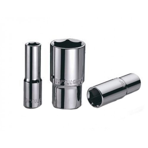 Головки глубокие шестигранные 1/2" TOPTUL BAEE1608 Series
