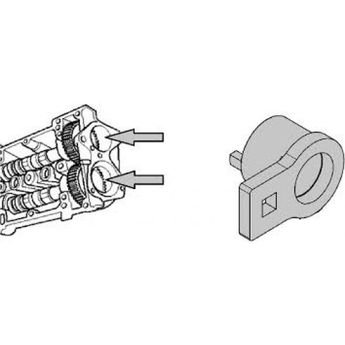 Ключ для распредвала 1.3 JTD Quatros QS10238
