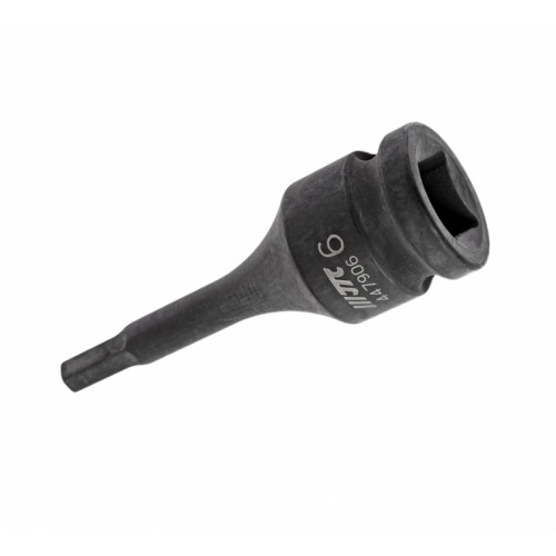 Головка ударная HEX 6мм L= 78мм 1/2" 447906 JTC