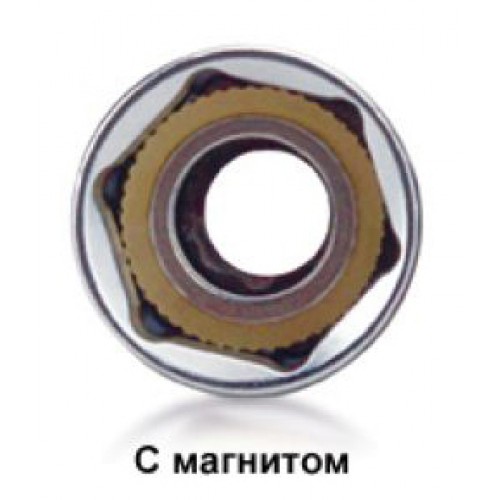 Свечная головка 14мм 1/2" магнитная TOPTUL BAAT1614