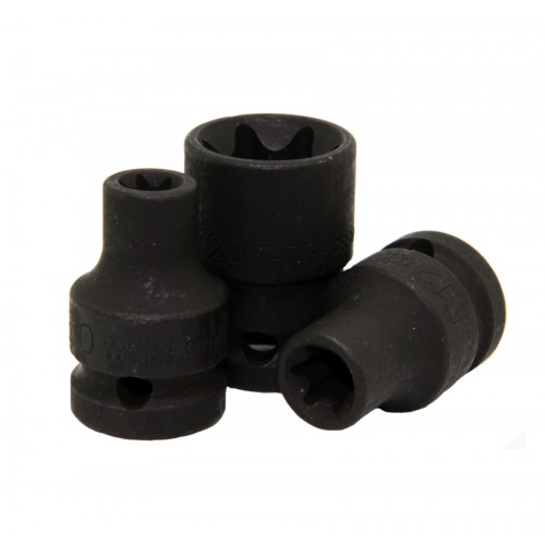 Головка торцевая ударная  1/2"  E18  TOPTUL KABK1618