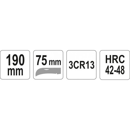 Нож складной YATO YT-7601