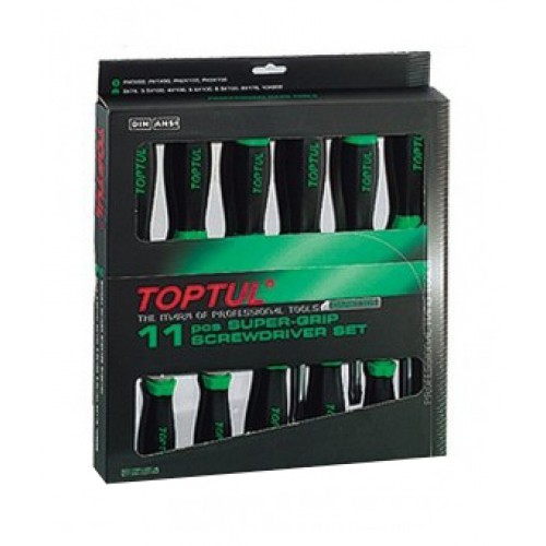 Набор отверток 11 ед. TOPTUL GAAE1101