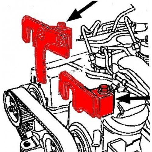 Набор фиксаторов валов ГРМ diesel RENAULT, NISSAN, OPEL