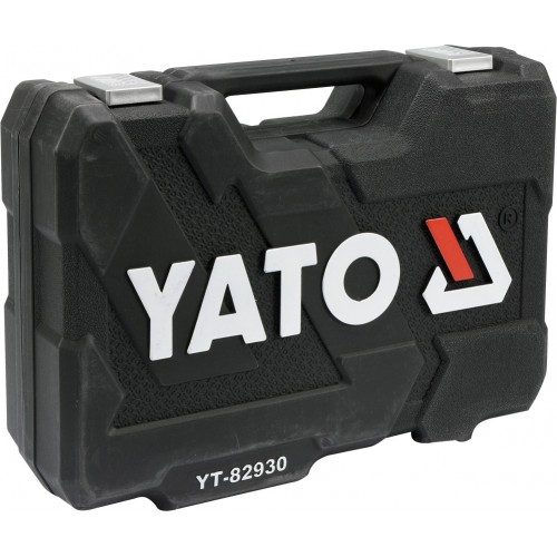 Аккумуляторный ударный гайковерт с головками YATO YT-82930