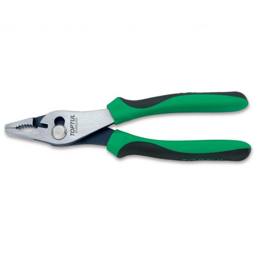 Плоскогубцы 10"(250мм) 2-поз. (chrome molybdenum) TOPTUL DHBB2210