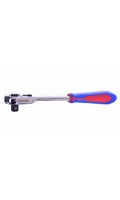 Ключ трещотка 1/2" 250мм (обрезиненная рукоятка) KING TONY 4766-10G