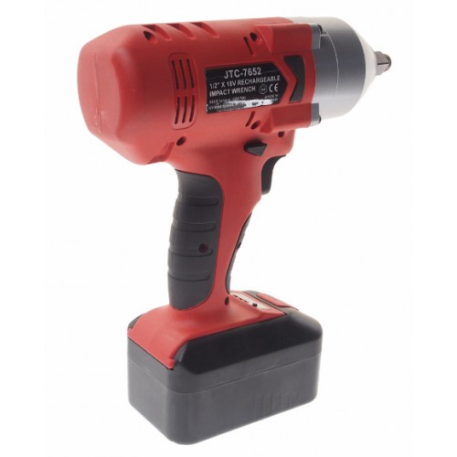 Гайковерт акумуляторний 1/2" (850Нм, 1800об/хв., DC 18V, 2.5кг) 7652 JTC