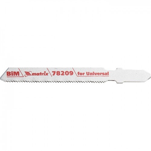 Полотна для електролобзика по металу, 3 шт, T118AF, 55 х 1,2 мм, Bimetal MATRIX PROFESSIONAL 78209