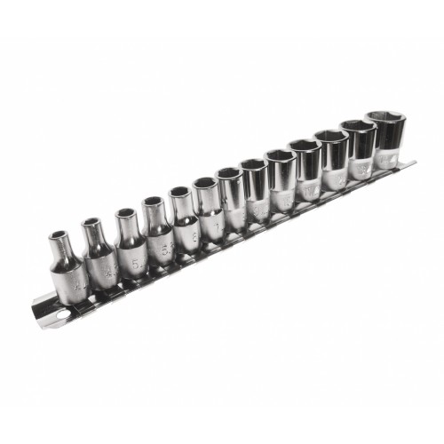 Набор головок 1/4" 4-14мм. 6гр.13ед.