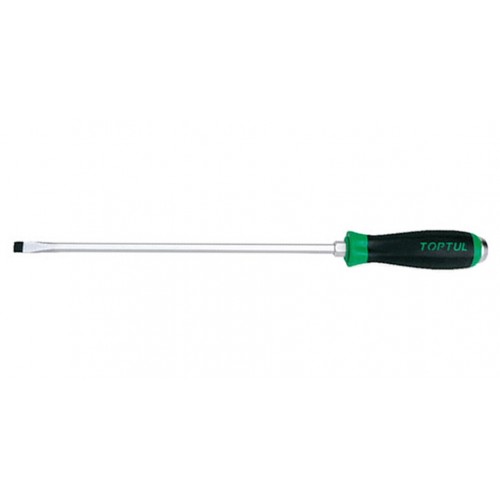 Отвертка шлицевая 10.0 x 400mm (с шестигранником ударная) TOPTUL FALB1040