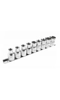 Набор головок торцевых TORX E10-E24 1/2" 9ед.