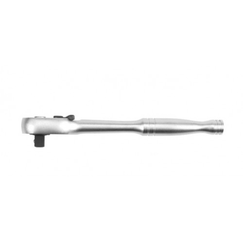 Трещотка прямая 1/4" 140мм CrV 72 зубца