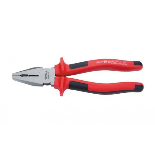 Плоскогубцы 8"(200мм) 1000V (chrome molybdenum) TOPTUL DGBA2108