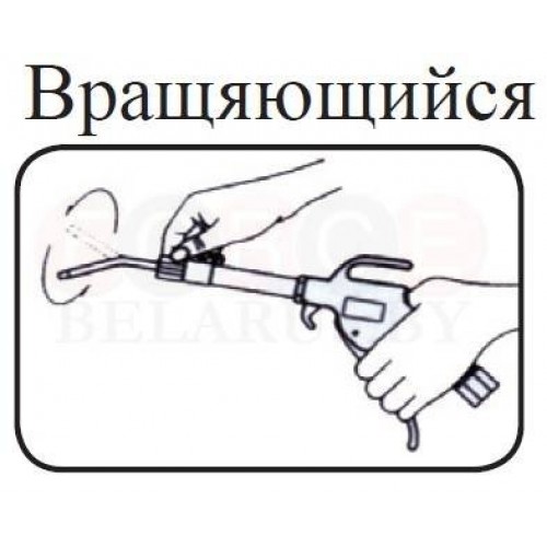 Пистолет продувочный телескопический 330-610мм. FORCE 9U0205 F