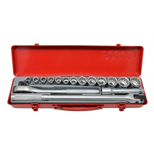 Набор инструмента 1/2" 16ед. Surface drive FORCE 4161-7 F