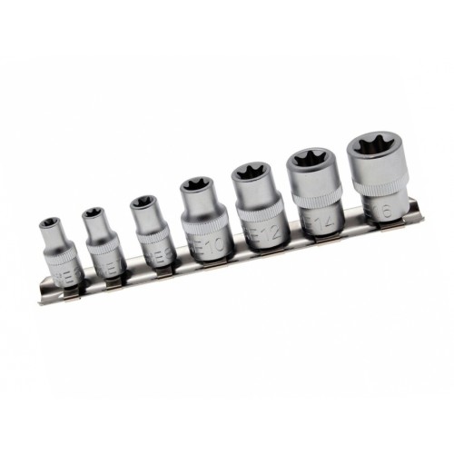 Набор головок торкс 7 пр.,1/4"+3/8" FORCE