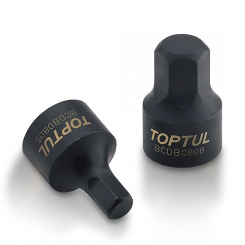 Головка HEX 7мм 1/4" (цілісна) TOPTUL BCDB0807