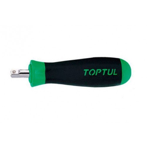 Вороток-отвертка 1/4" 135мм (резиновая ручка) TOPTUL CAIP0814