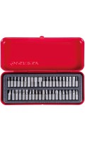 Набор бит 1/4 TORX, HEX, PZ, PH, SLOT, 42 предмета