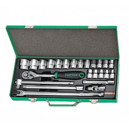 Набор инструмента 1/2" 24ед.(6pt) TOPTUL GCAD2401