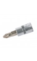 Головка со вставкой 1/4" PZ2, L=37 мм YATO YT-04418