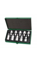 Набор  бит HEX впрессованных в головку 1/2" Н4-Н19 TOPTUL GAAD1007
