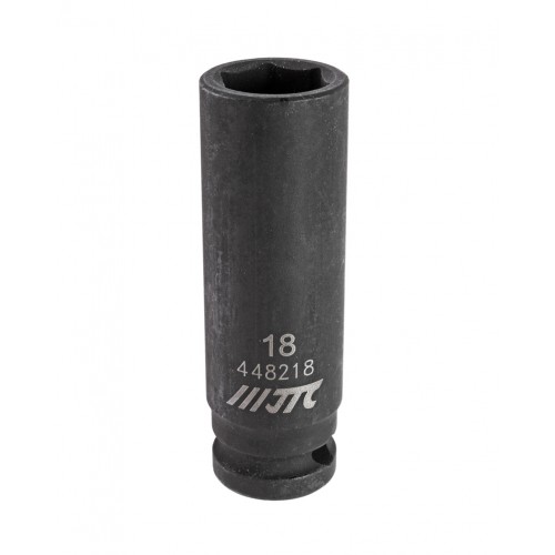 Головка ударна глибока 1/2" 6гр.18мм L 82мм 448218 JTC