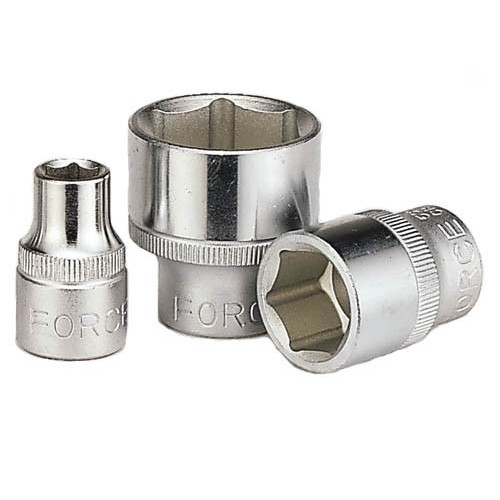 Головки шестигранные 3/8" FORCE 53507 F Series