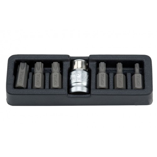 Набор бит 10мм TORX T25-T55 7ед. TOPTUL GAAT0705