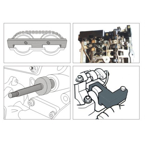 Фиксаторы валов ГРМ BMW 1.8 / 2.0 Valvetronic N42 / N46 FALCON F04051