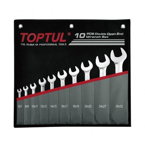Набор рожковых ключей 10 шт. 6-32 TOPTUL GPCJ1001