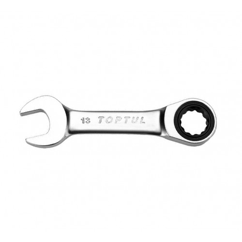 Ключи комбинированные с трещоткой укороченные TOPTUL AOAB0808 Series