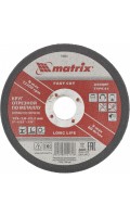 Коло відрізне по металу, 125 х 1 х 22 мм. MATRIX