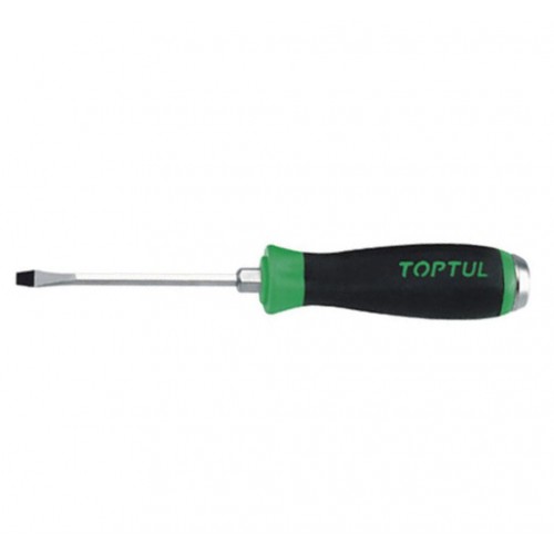 Отвертка шлицевая 6.5 x 150mm (с шестигранником ударная) TOPTUL FAGB6E15
