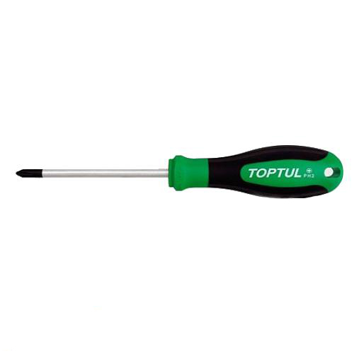 Отвертка крестовая PH2 x 100mm Anti-Slip TOPTUL FBAD0210
