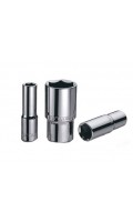 Головка торцевая глубокая  1/2"  15мм  TOPTUL BAEE1615