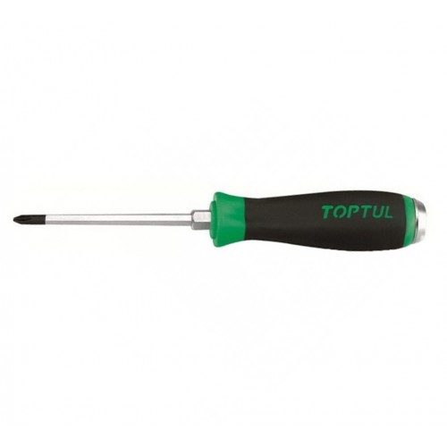Отвертка крестовая PH3 x 150mm (с шестигранником ударная) TOPTUL FBGB0315
