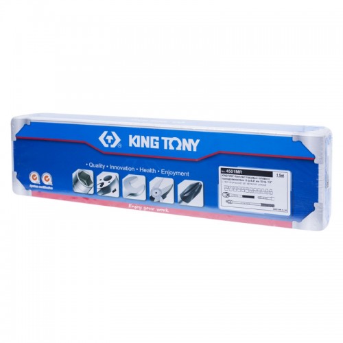 Набор головок 1/2" 8-27мм.12шт KING TONY 4501MR