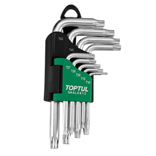 Набор Г-обр. ключей TORX T10-T50 9ед. TOPTUL GAAL0913
