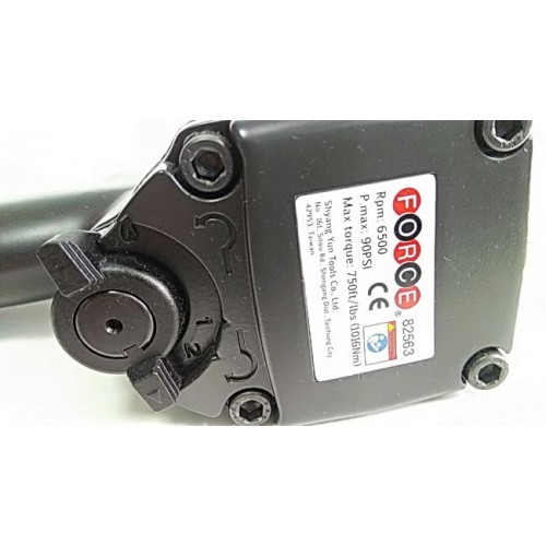 Гайковерт пневматический 3/4" 1016Nm (max) 6500 о FORCE 82563 F