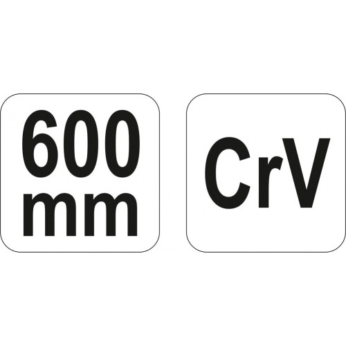 Монтировка автомобильная, длина: 600 мм