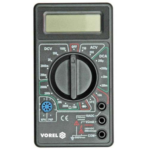 Цифровой мультиметр 0-500 В 81780 VOREL
