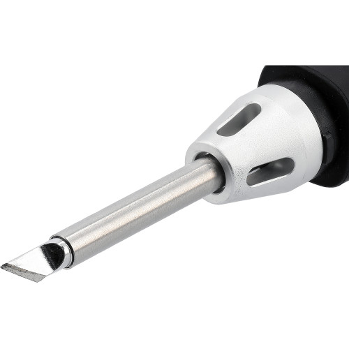 Паяльник портативний YATO живлення від павербанка PD/QC 9-24 В, 18-65 Вт, температура 100-450°C, жало T12 YT-82488