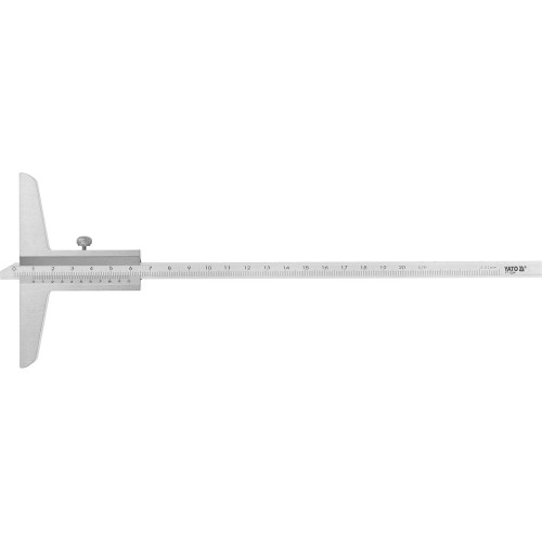 Глибиномір повзунковий YATO 0-200 мм ±0.03 мм YT-72241